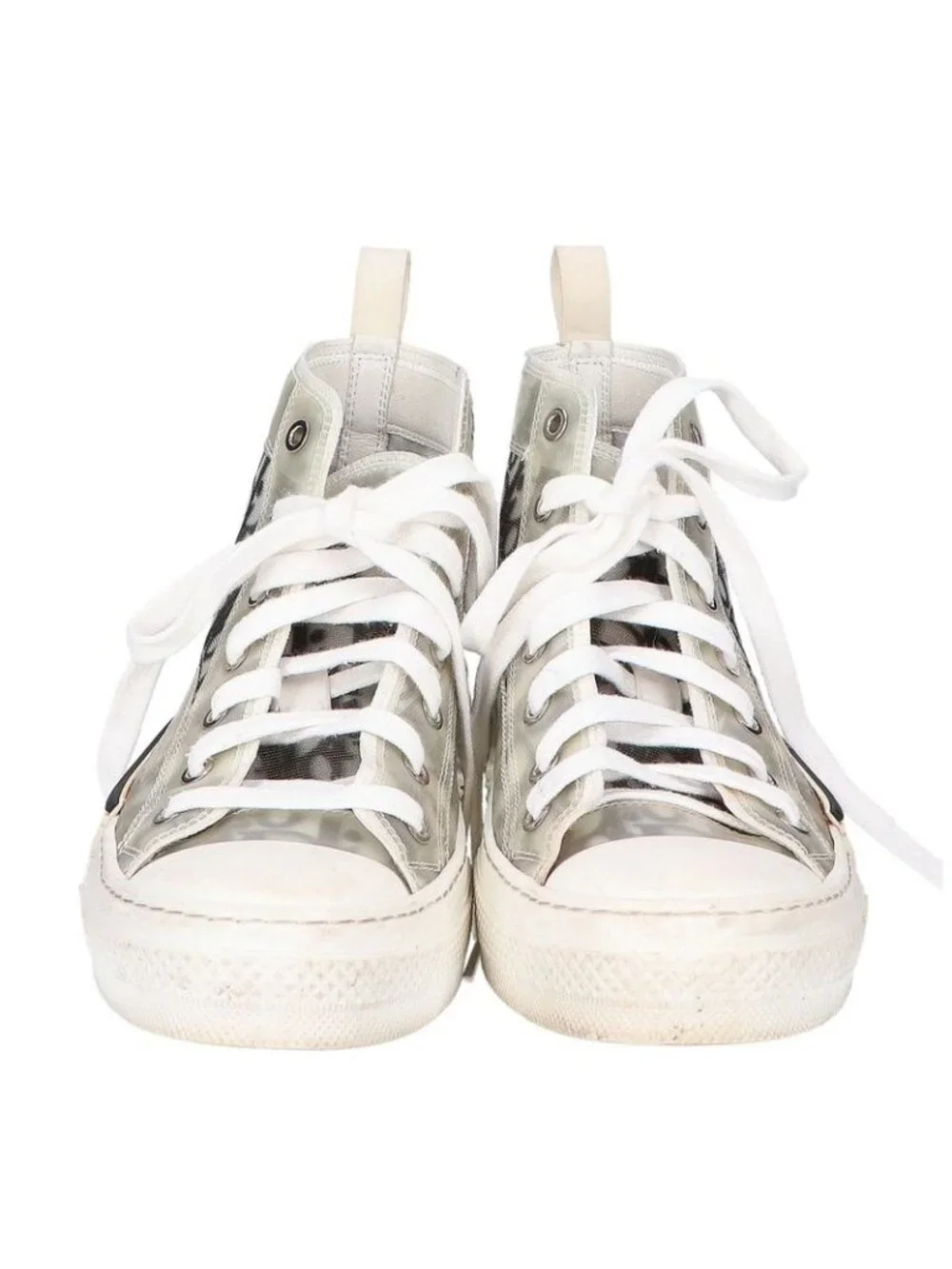 Dior Oblique High Top Sneakers 37 - Picture 2 of 9